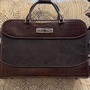 Brighton Brown and Black Travel Bag